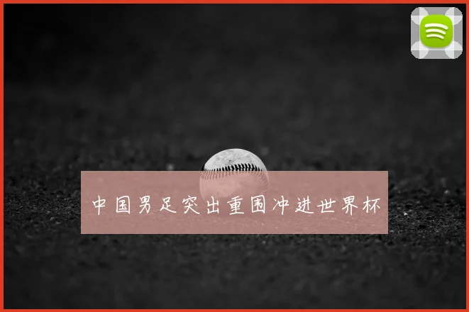 中国男足突出重围冲进世界杯