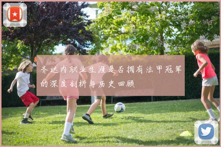 齐达内职业生涯是否拥有法甲冠军的深度剖析与历史回顾